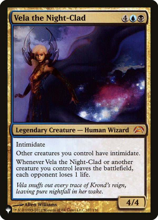 Vela the Night-Clad - Magic: The Gathering