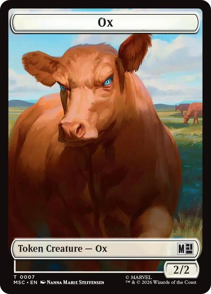Ox (0007) // Construct (0014) Double-Sided Token