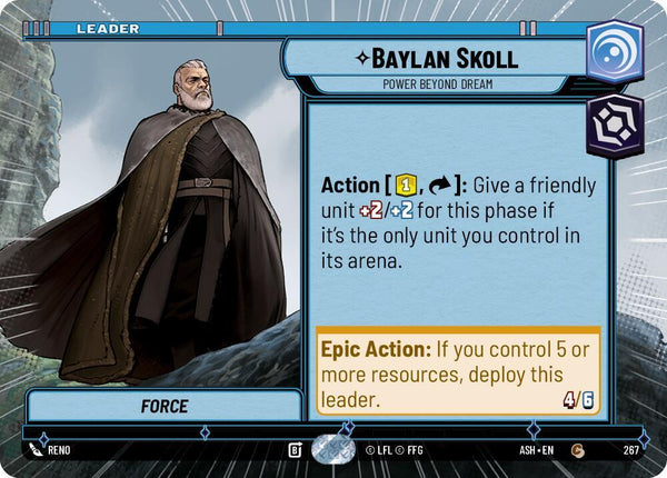 Baylan Skoll - Power Beyond Dream (Hyperspace) - Star Wars Unlimited