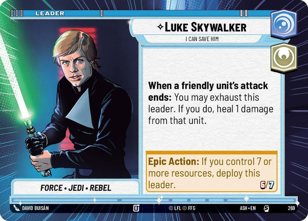 Luke Skywalker - I Can Save Him (Hyperspace) - Star Wars Unlimited