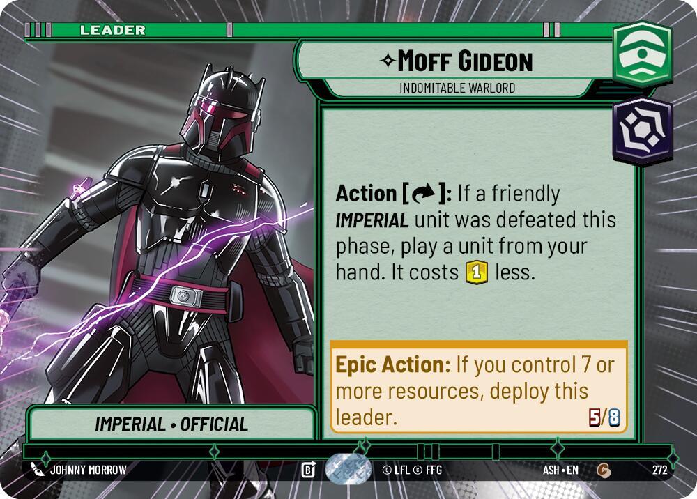 Moff Gideon - Indomitable Warlord (Hyperspace)