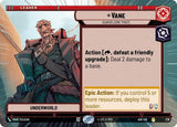 Vane - Quarrelsome Pirate (Hyperspace) - Star Wars Unlimited