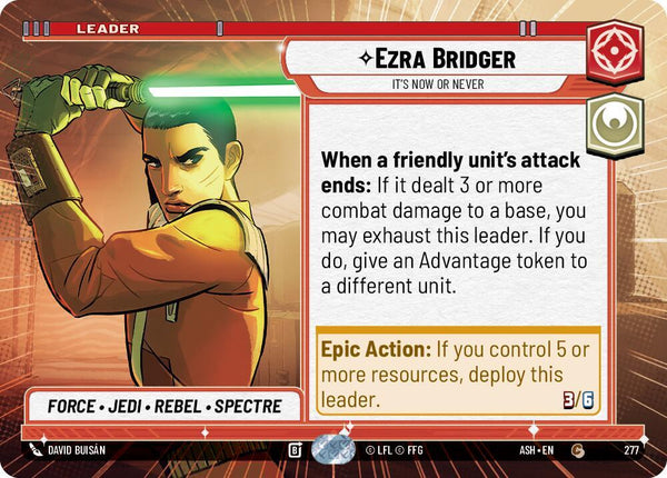 Ezra Bridger - It's Now or Never (Hyperspace) - Star Wars Unlimited