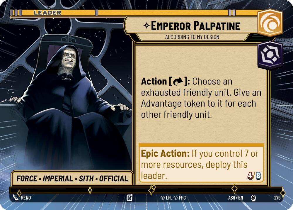 Emperor Palpatine - According to My Design (Hyperspace)