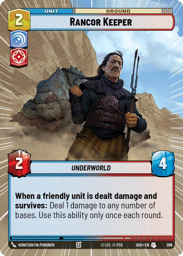 Rancor Keeper (Hyperspace) - Star Wars Unlimited