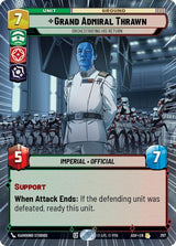Grand Admiral Thrawn - Orchestrating His Return (Hyperspace) (ASH 297) - Star Wars Unlimited