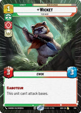 Wicket - Yub Nub! (Hyperspace) - Star Wars Unlimited