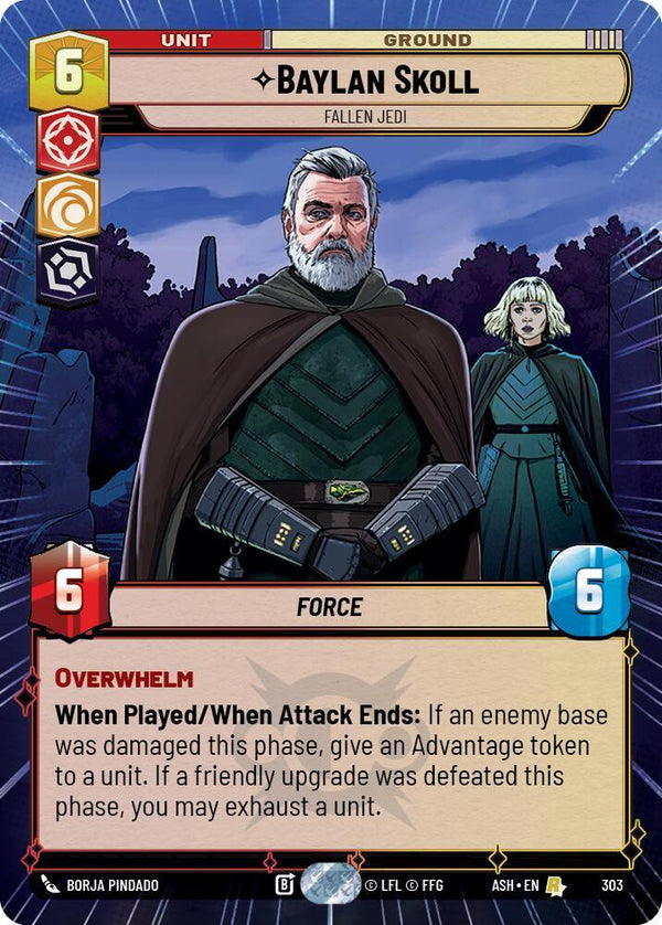Baylan Skoll - Fallen Jedi (Hyperspace) - Star Wars Unlimited