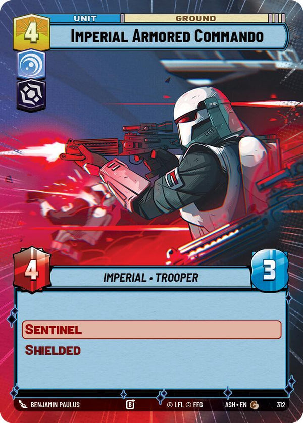 Imperial Armored Commando (Hyperspace) - Star Wars Unlimited