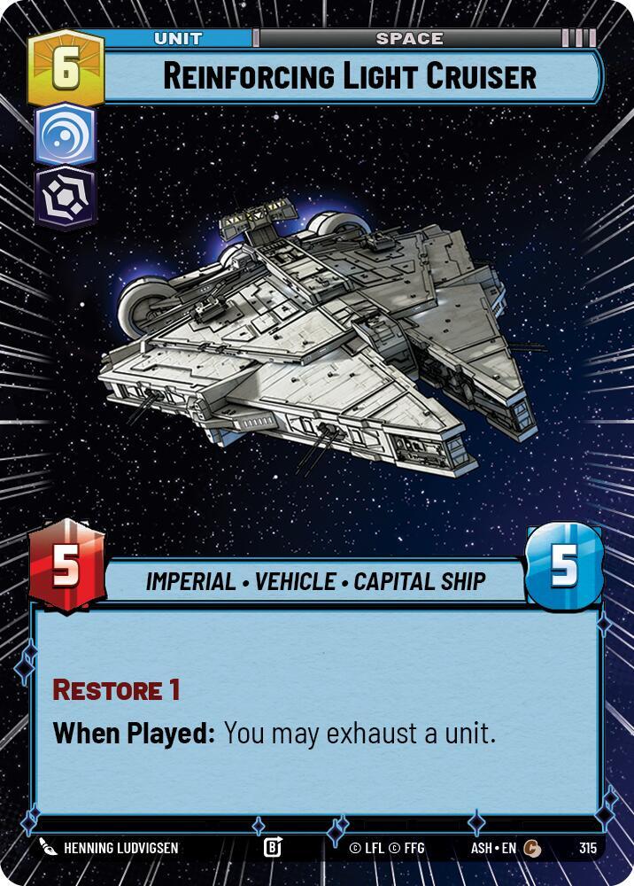 Reinforcing Light Cruiser (Hyperspace)