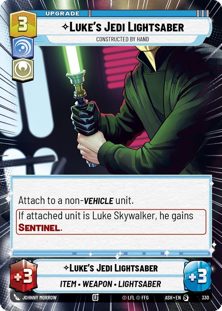 Luke's Jedi Lightsaber - Constructed by Hand (Hyperspace)