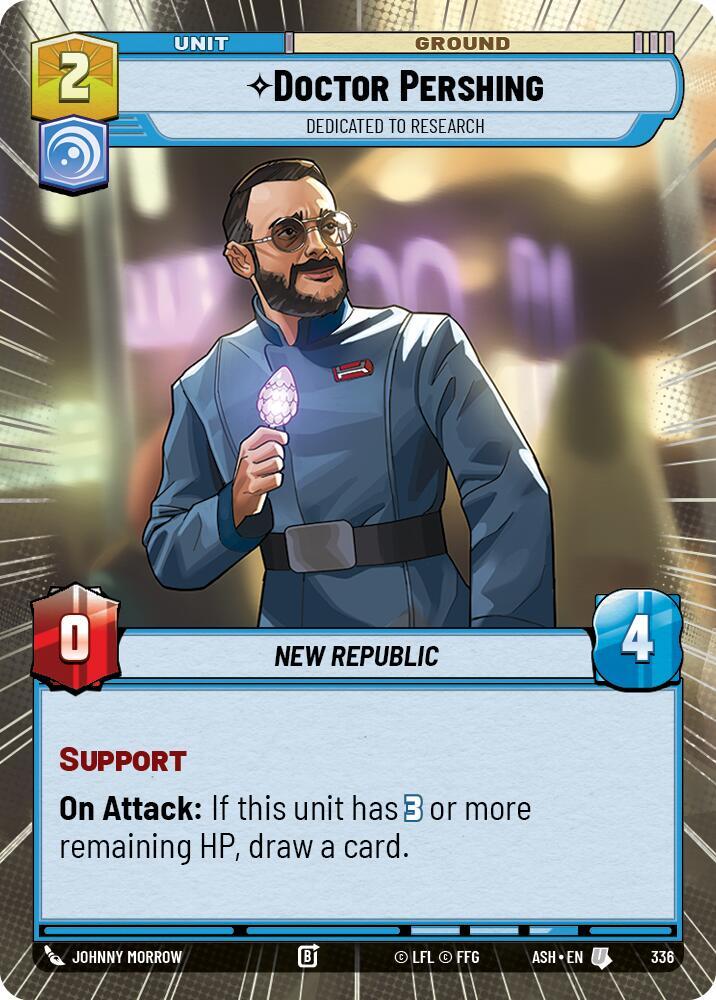 Doctor Pershing - Dedicated to Research (Hyperspace)