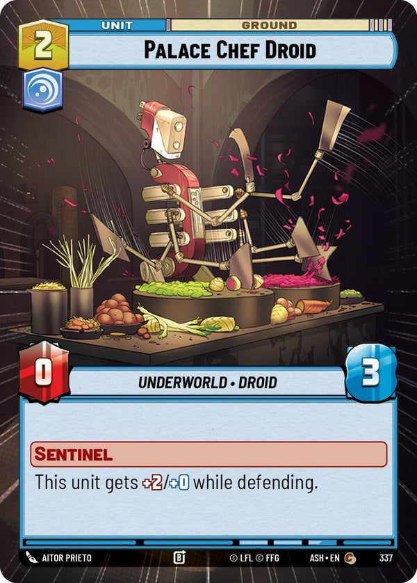 Palace Chef Droid (Hyperspace) - Star Wars Unlimited