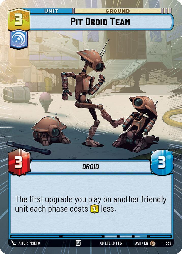 Pit Droid Team (Hyperspace) - Star Wars Unlimited