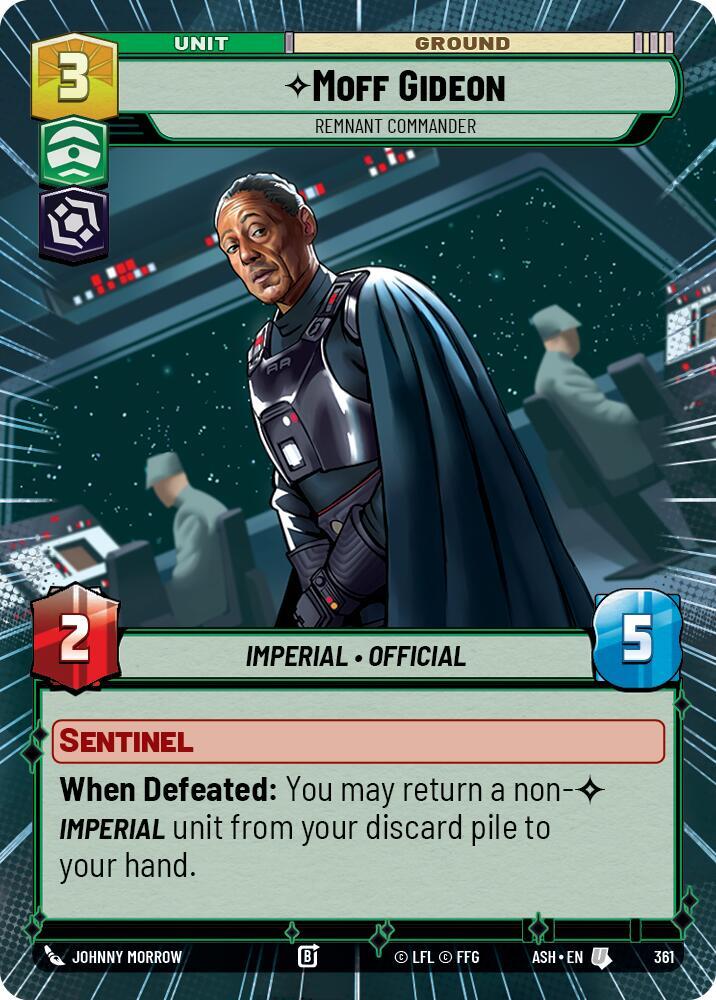 Moff Gideon - Remnant Commander (Hyperspace)