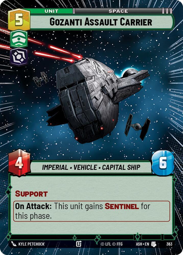 Gozanti Assault Carrier (Hyperspace) - Star Wars Unlimited