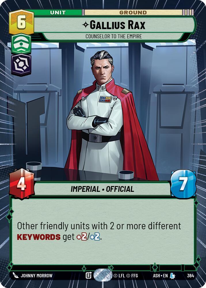 Gallius Rax - Counselor to the Empire (Hyperspace)