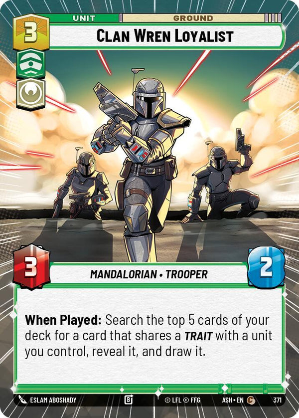 Clan Wren Loyalist (Hyperspace) - Star Wars Unlimited