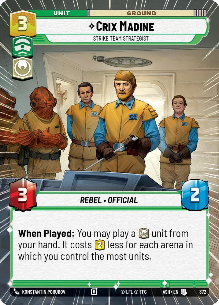 Crix Madine - Strike Team Strategist (Hyperspace)