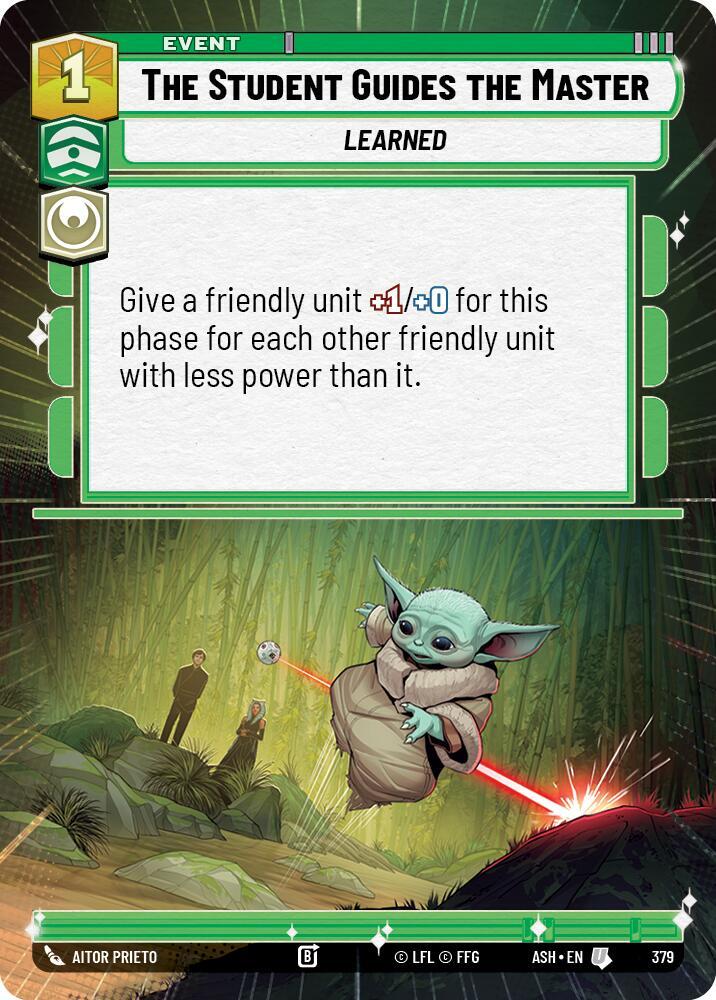 The Student Guides the Master (Hyperspace)