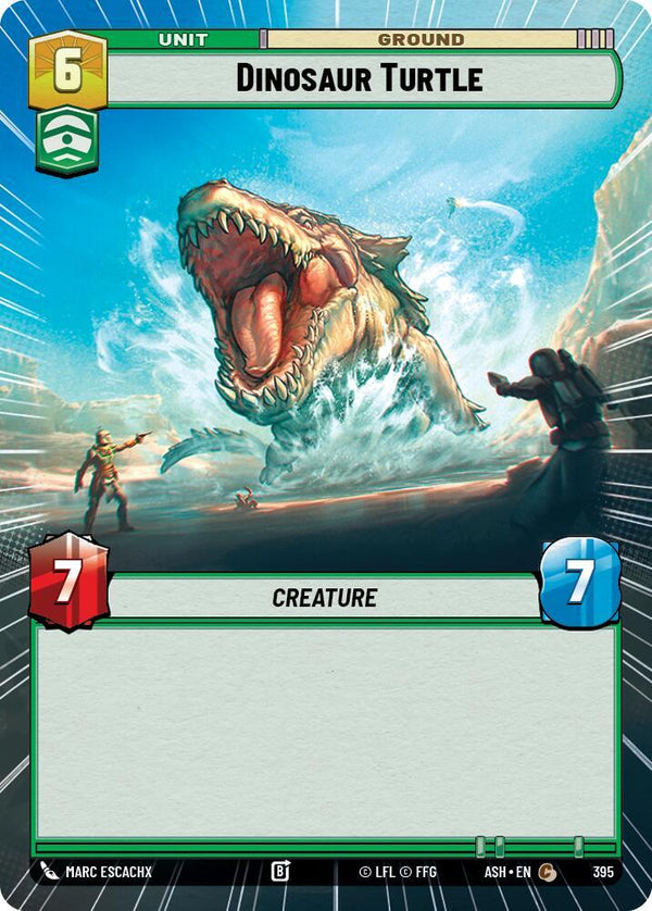 Dinosaur Turtle (Hyperspace) - Star Wars Unlimited