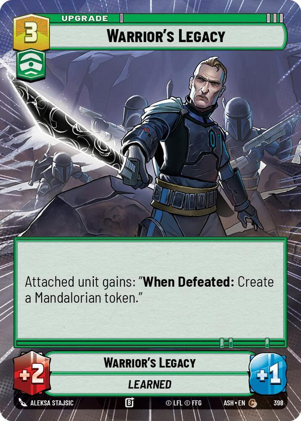 Warrior's Legacy (Hyperspace) - Star Wars Unlimited