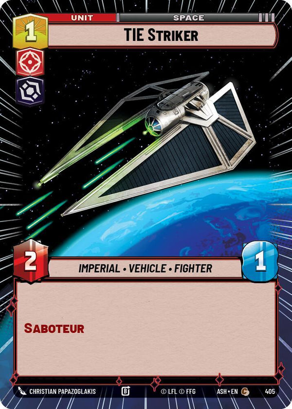 TIE Striker (Hyperspace) - Star Wars Unlimited