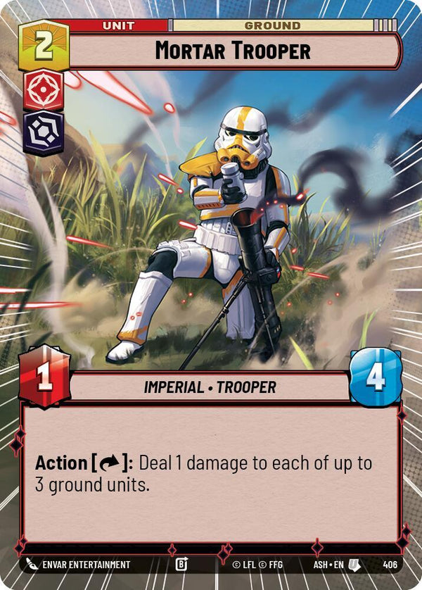 Mortar Trooper (Hyperspace) - Star Wars Unlimited