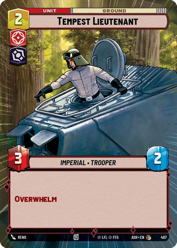 Tempest Lieutenant (Hyperspace) - Star Wars Unlimited