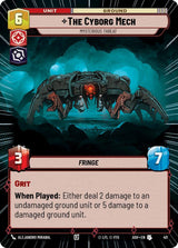 The Cyborg Mech - Mysterious Threat (Hyperspace) (ASH 411) - Star Wars Unlimited