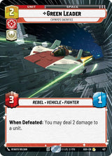 Green Leader - Crynyd's Sacrifice (Hyperspace) (ASH 417) - Star Wars Unlimited