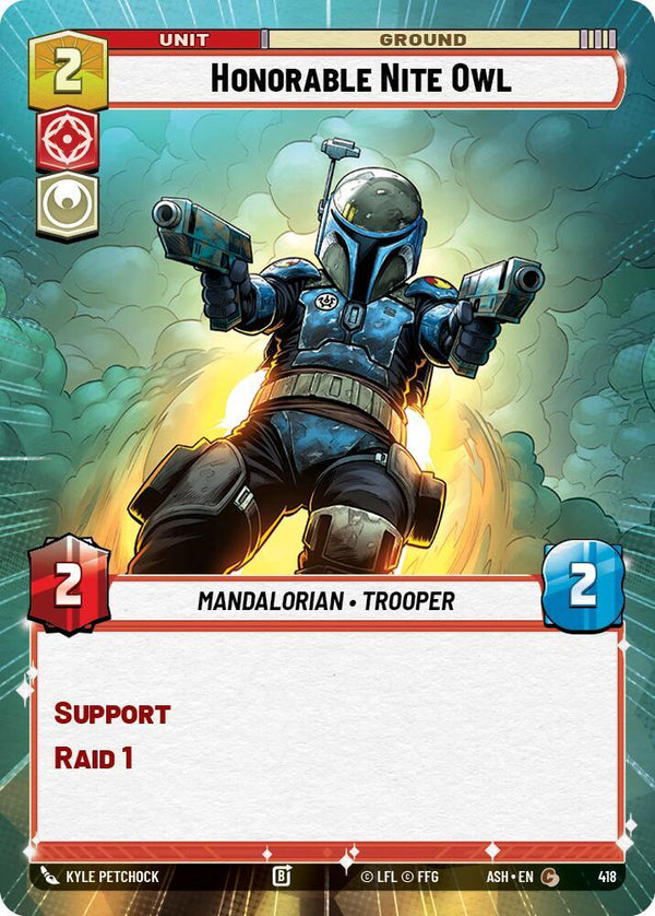 Honorable Nite Owl (Hyperspace) - Star Wars Unlimited