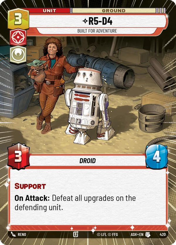 R5-D4 - Built for Adventure (Hyperspace) - Star Wars Unlimited
