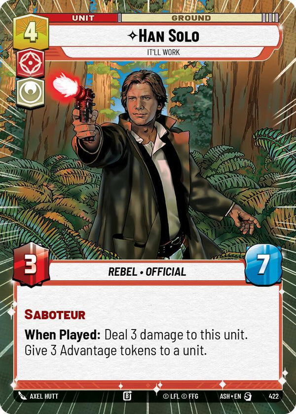 Han Solo - It'll Work (Hyperspace) - Star Wars Unlimited