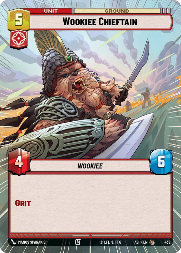 Wookiee Chieftain (Hyperspace) - Star Wars Unlimited
