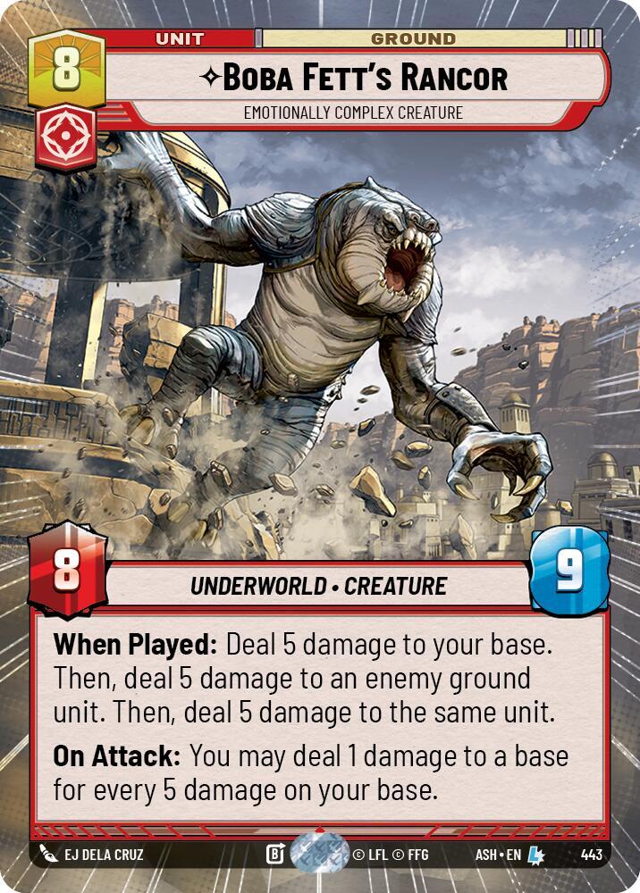 Boba Fett's Rancor - Emotionally Complex Creature (Hyperspace)
