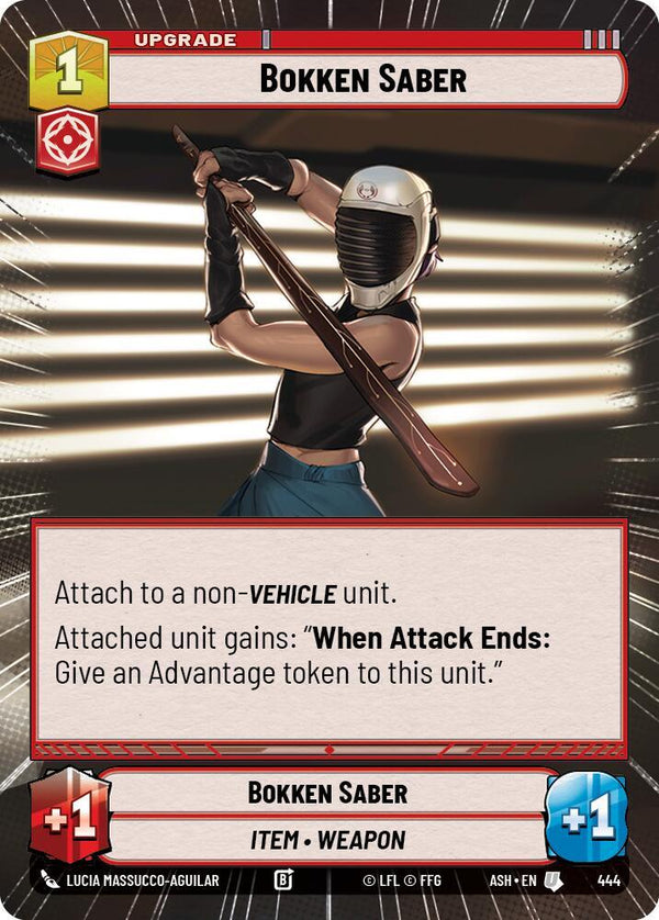 Bokken Saber (Hyperspace) - Star Wars Unlimited