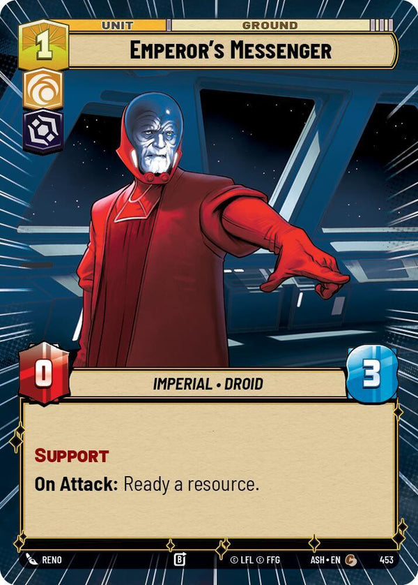 Emperor's Messenger (Hyperspace) - Star Wars Unlimited