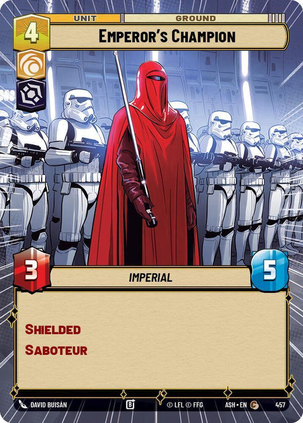 Emperor's Champion (Hyperspace) - Star Wars Unlimited