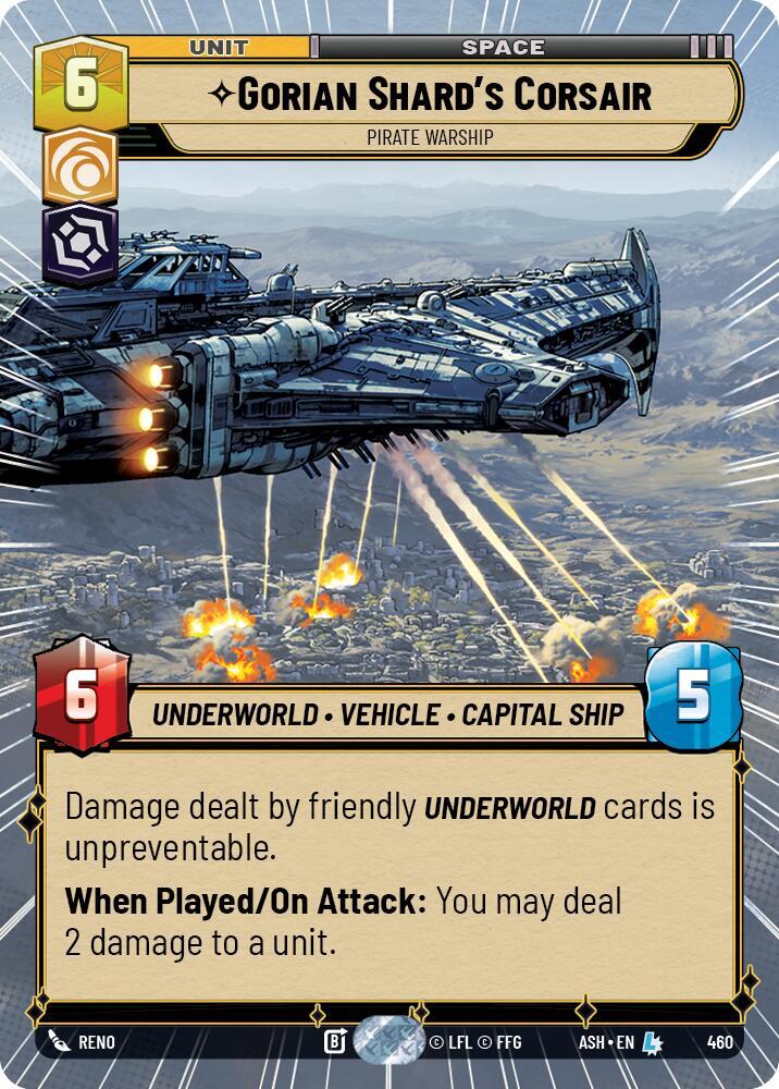 Gorian Shard's Corsair - Pirate Warship (Hyperspace)