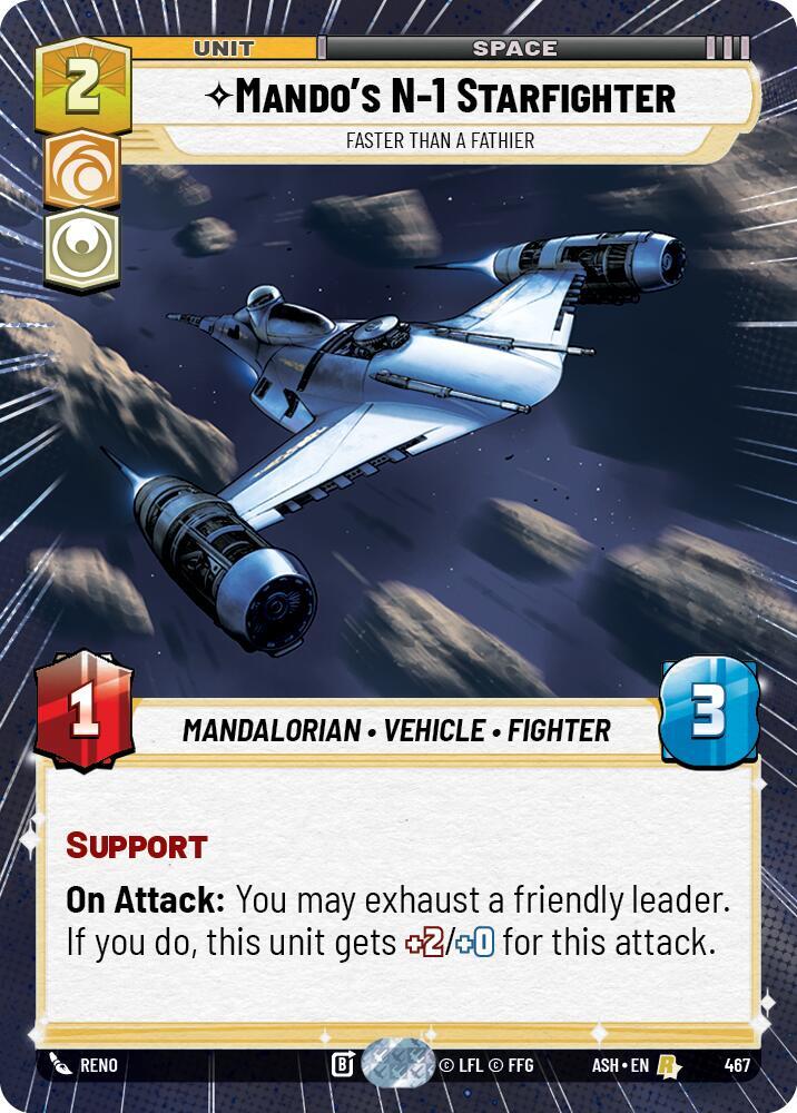 Mando's N-1 Starfighter - Faster than a Fathier (Hyperspace)