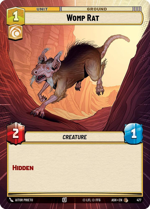 Womp Rat (Hyperspace) - Star Wars Unlimited