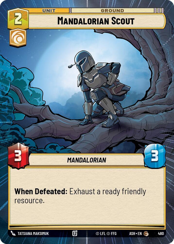 Mandalorian Scout (Hyperspace) - Star Wars Unlimited