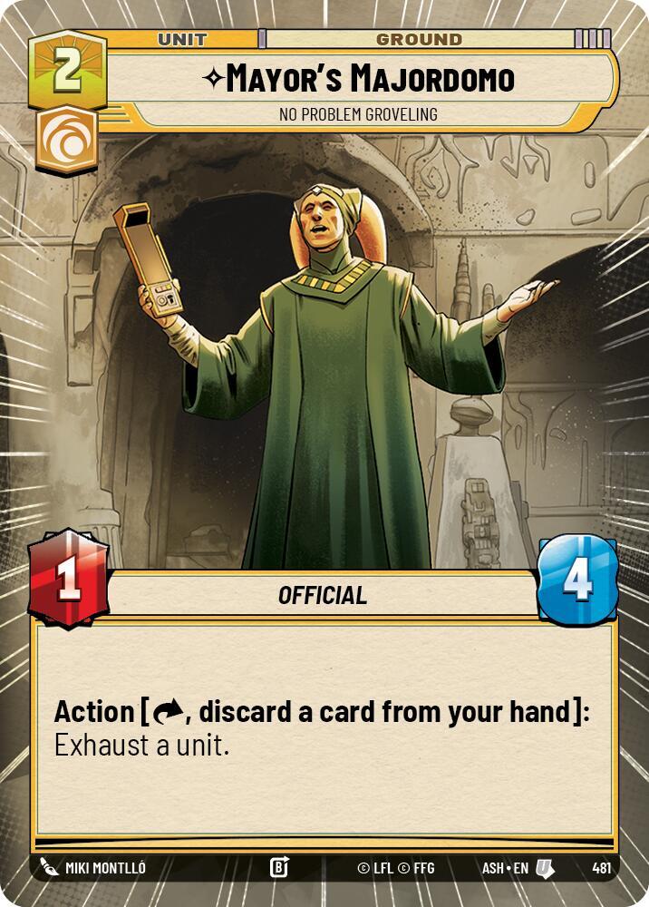 Mayor's Majordomo - No Problem Groveling (Hyperspace)