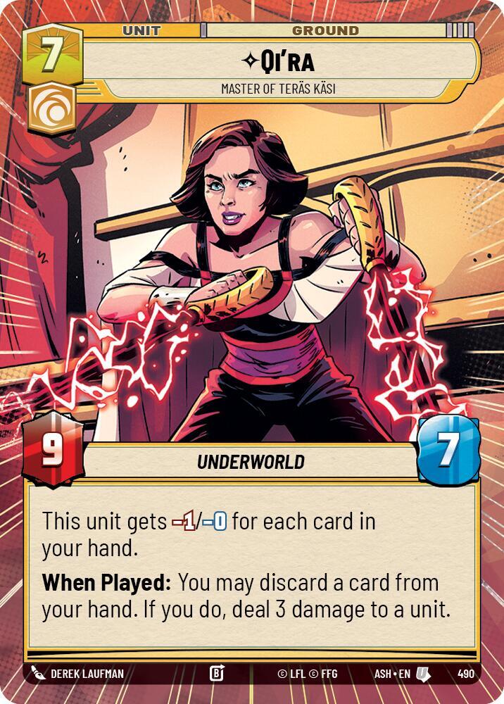 Qi'ra - Master of Teras Kasi (Hyperspace)