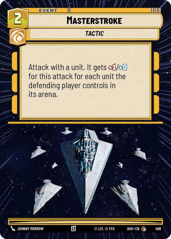 Masterstroke (Hyperspace) - Star Wars Unlimited