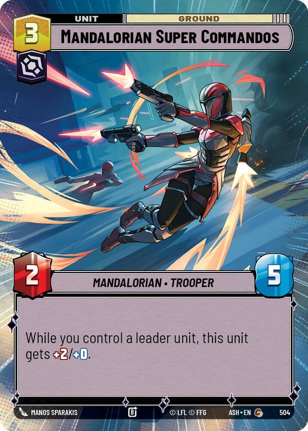 Mandalorian Super Commandos (Hyperspace) - Star Wars Unlimited