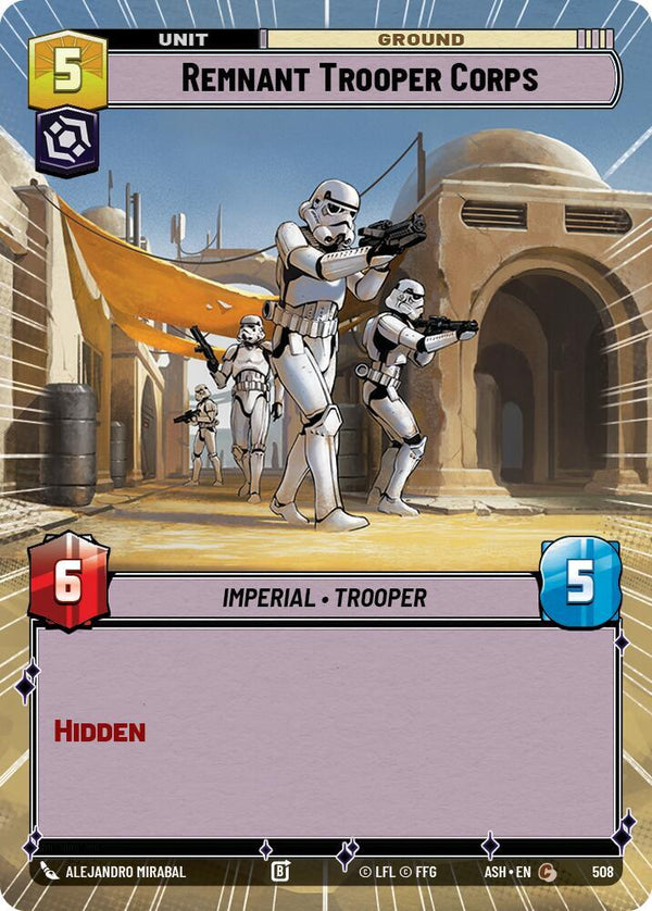 Remnant Trooper Corps (Hyperspace) - Star Wars Unlimited