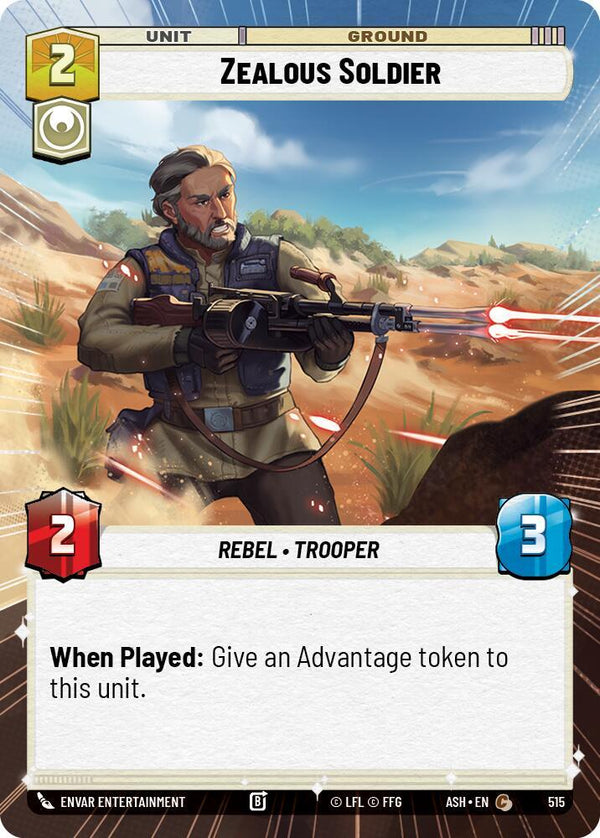 Zealous Soldier (Hyperspace) - Star Wars Unlimited