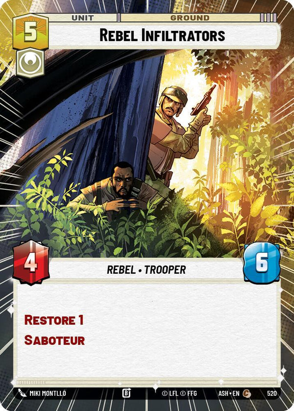 Rebel Infiltrators (Hyperspace) - Star Wars Unlimited
